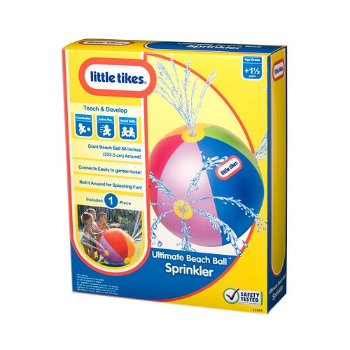 little tikes ultimate beach ball sprinkler