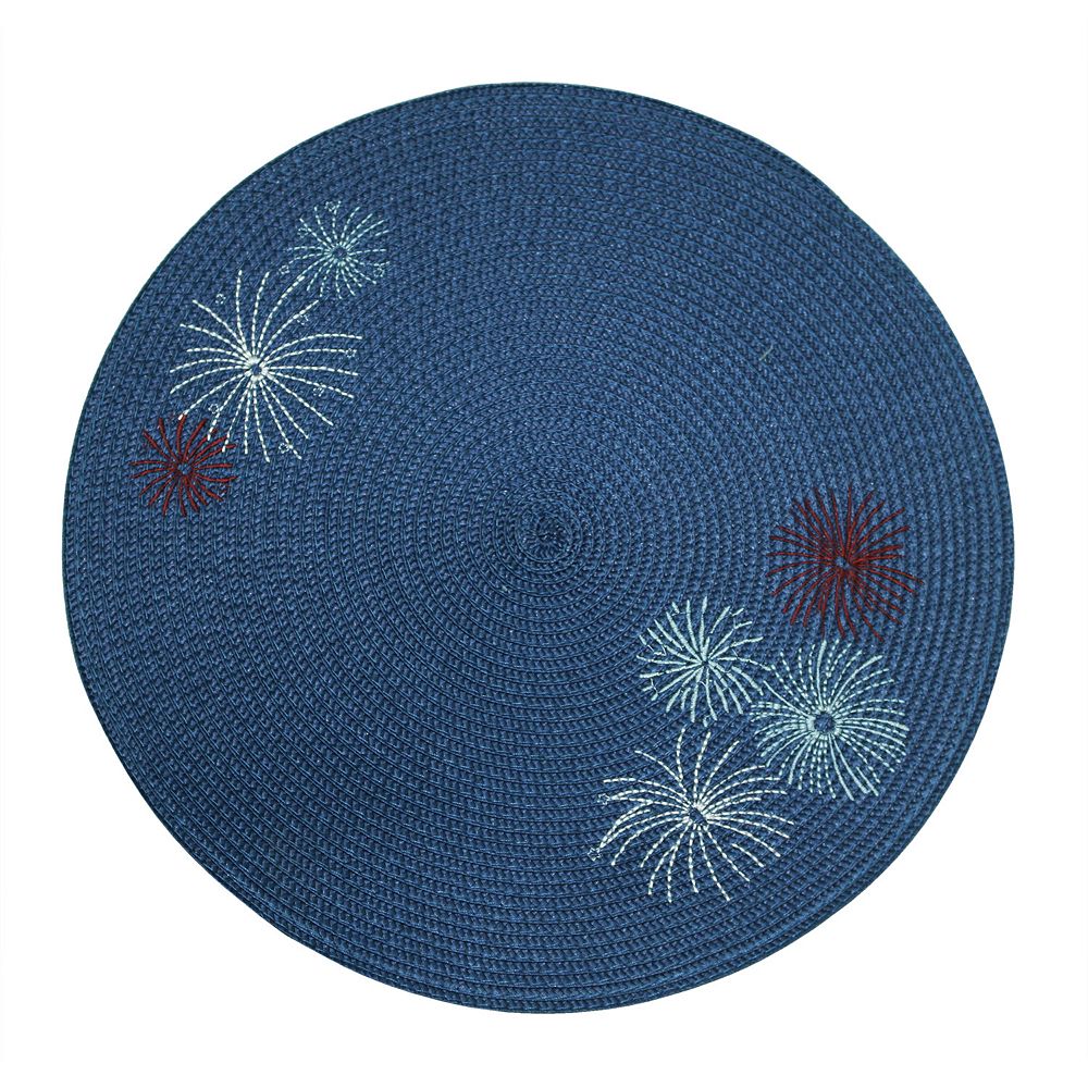 Celebrate Together™ Americana Round Fireworks Placemat
