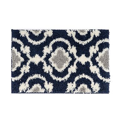 World Rug Gallery Florida Cozy Moroccan Trellis Shag Rug