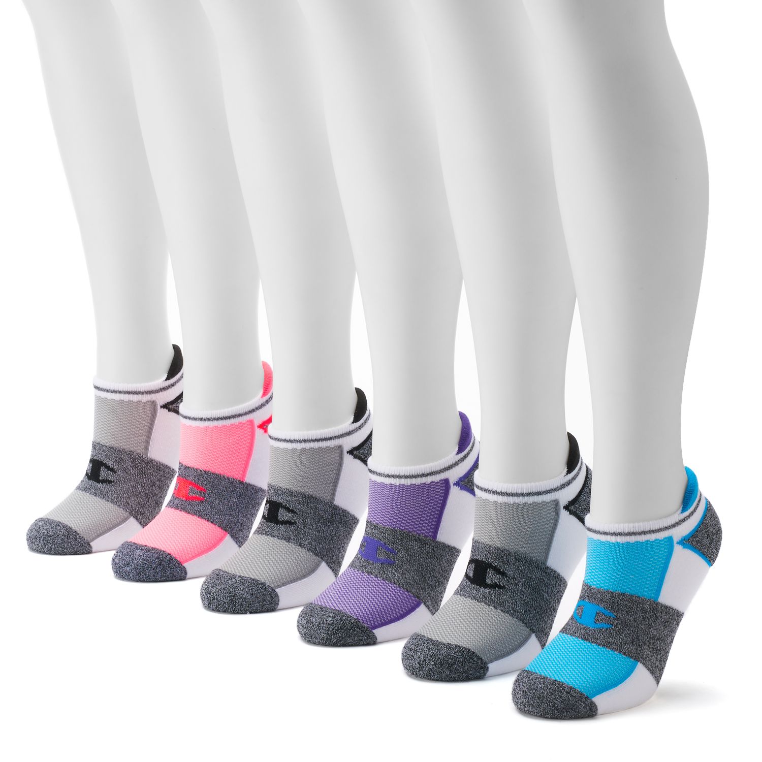 champion women's no show socks