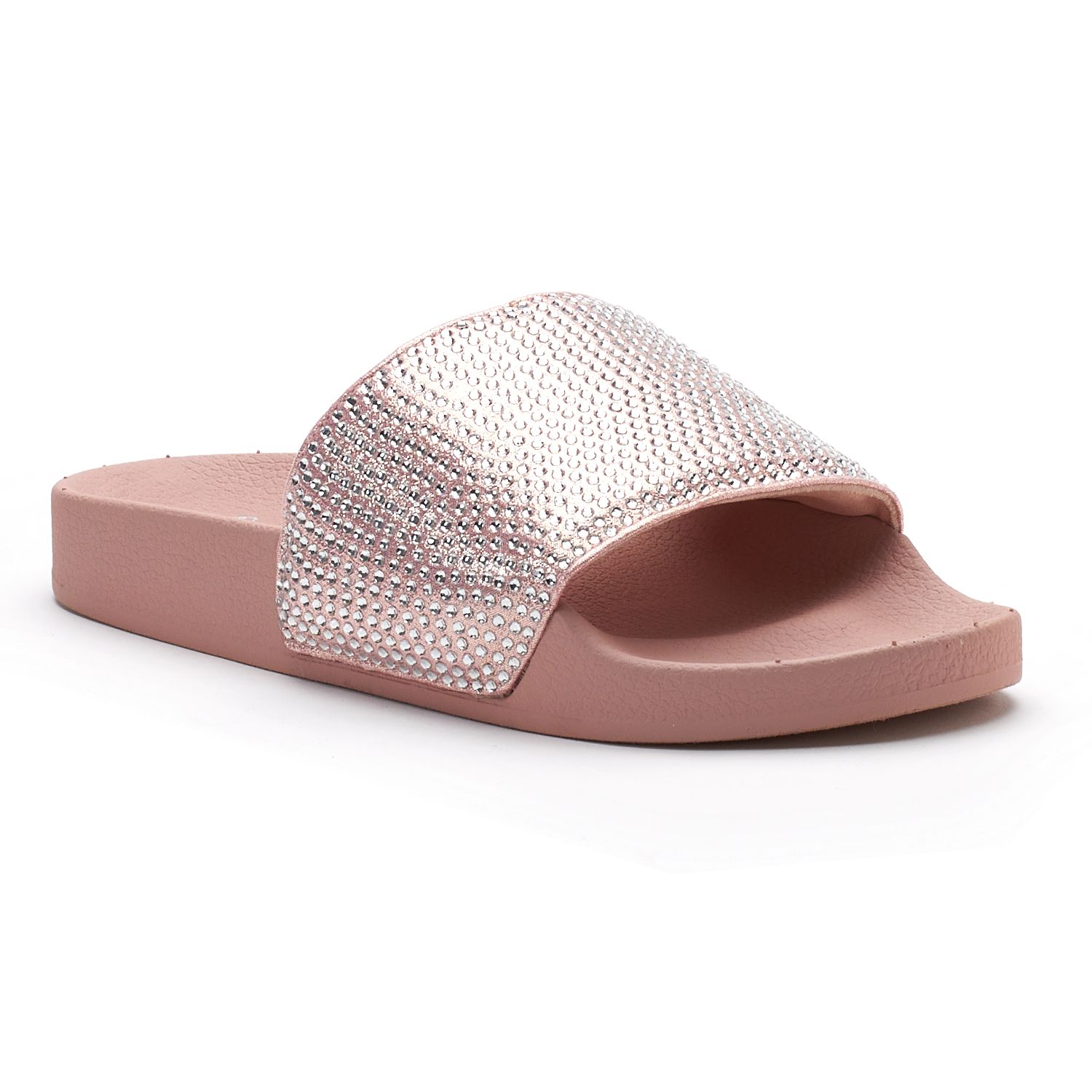 bling slides shoes