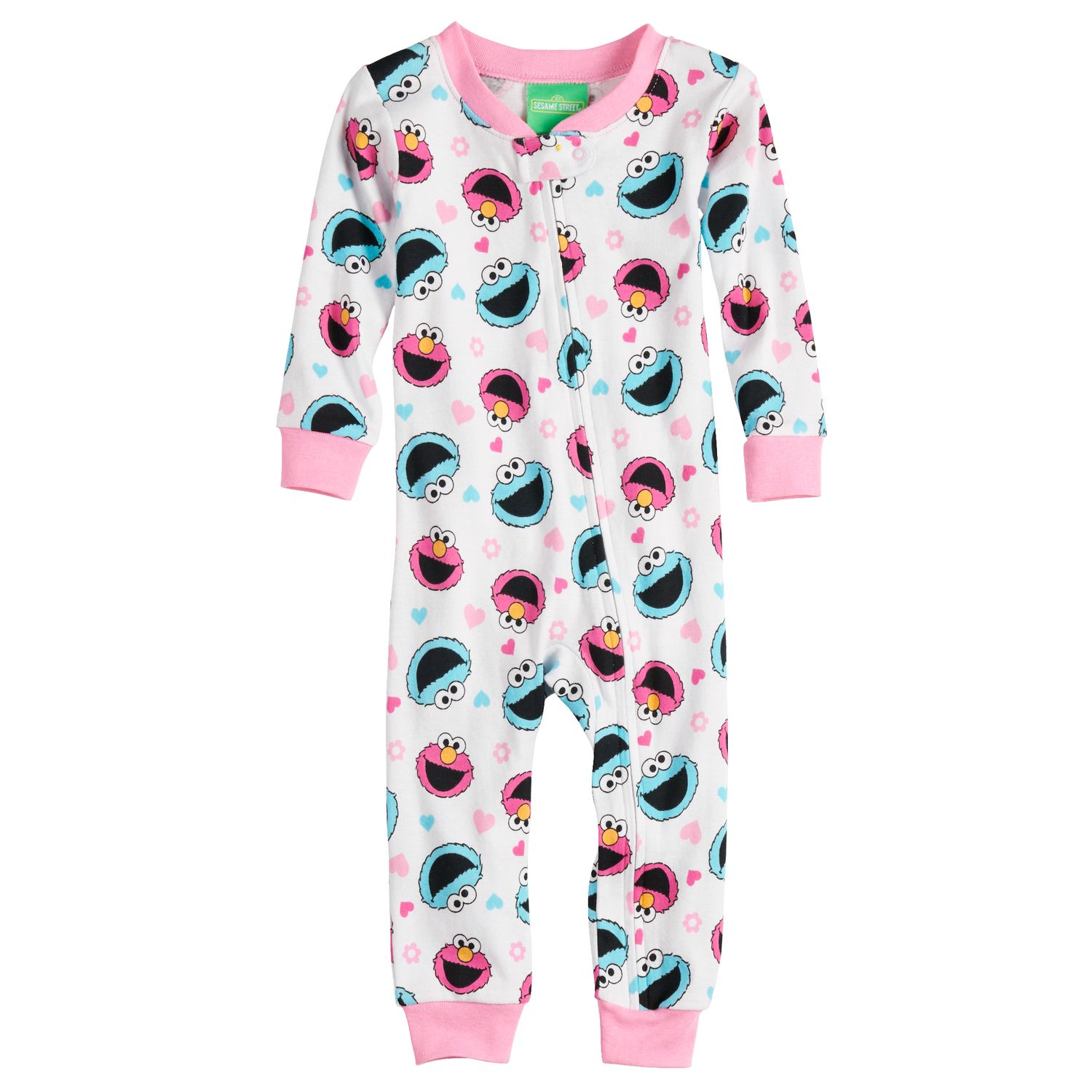 baby cookie monster pajamas