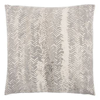 Rizzy Home Vertical Chevron Stripe Throw Pillow