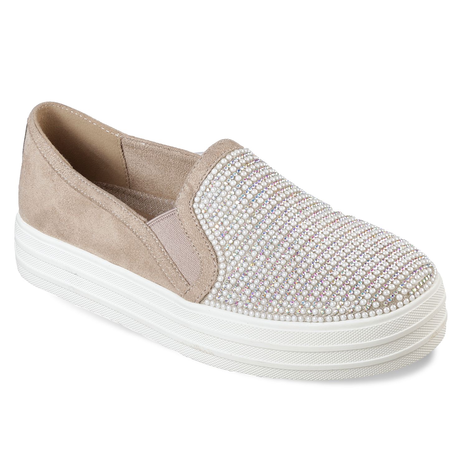 skechers street women's double up fashion sneaker