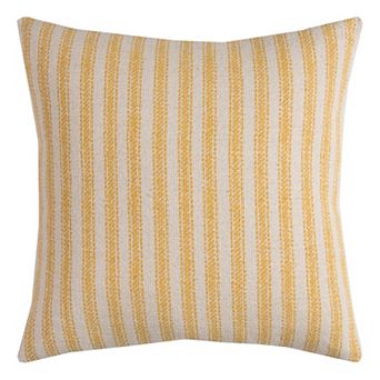 Rizzy Home Striped Ticking Throw Pillow
