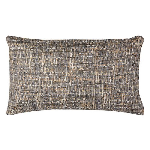 Rizzy Home All Over Threaded Pattern Oblong Throw Pillow