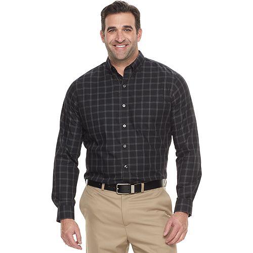 Big & Tall Van Heusen Classic-Fit Wrinkle-Free Button-Down Shirt