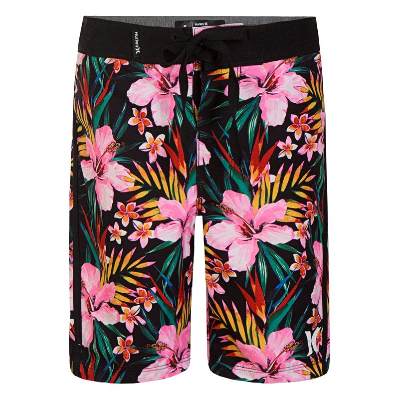 UPC 617845594313 product image for Boys 4-7 Hurley Garden Floral Board Shorts, Size: 7, Multi | upcitemdb.com