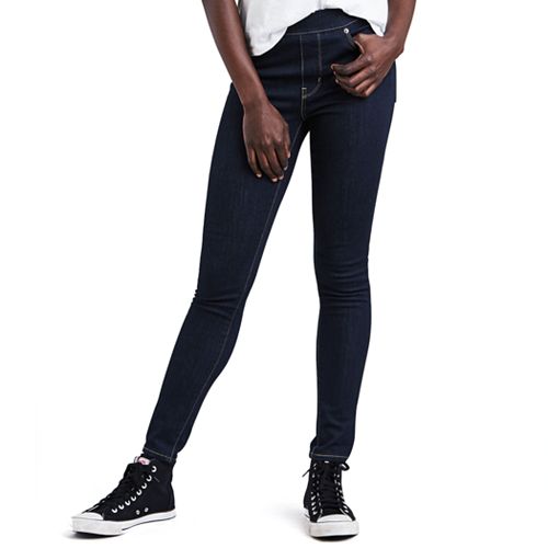levi's women's pull on skinny jeans