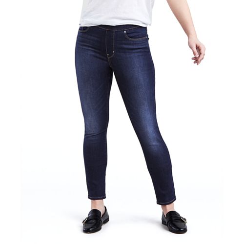 levi's women's pull on skinny jeans