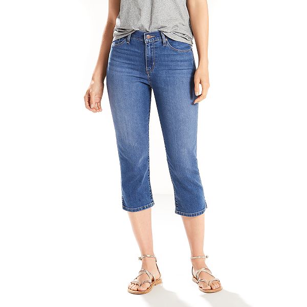 Actualizar 45+ imagen women’s levi’s classic capri jeans