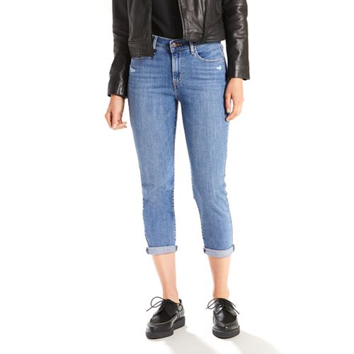levi's classic crop jeans