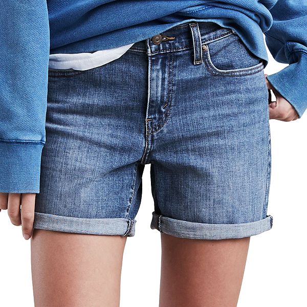 Introducir 42+ imagen women’s levi’s classic jean shorts