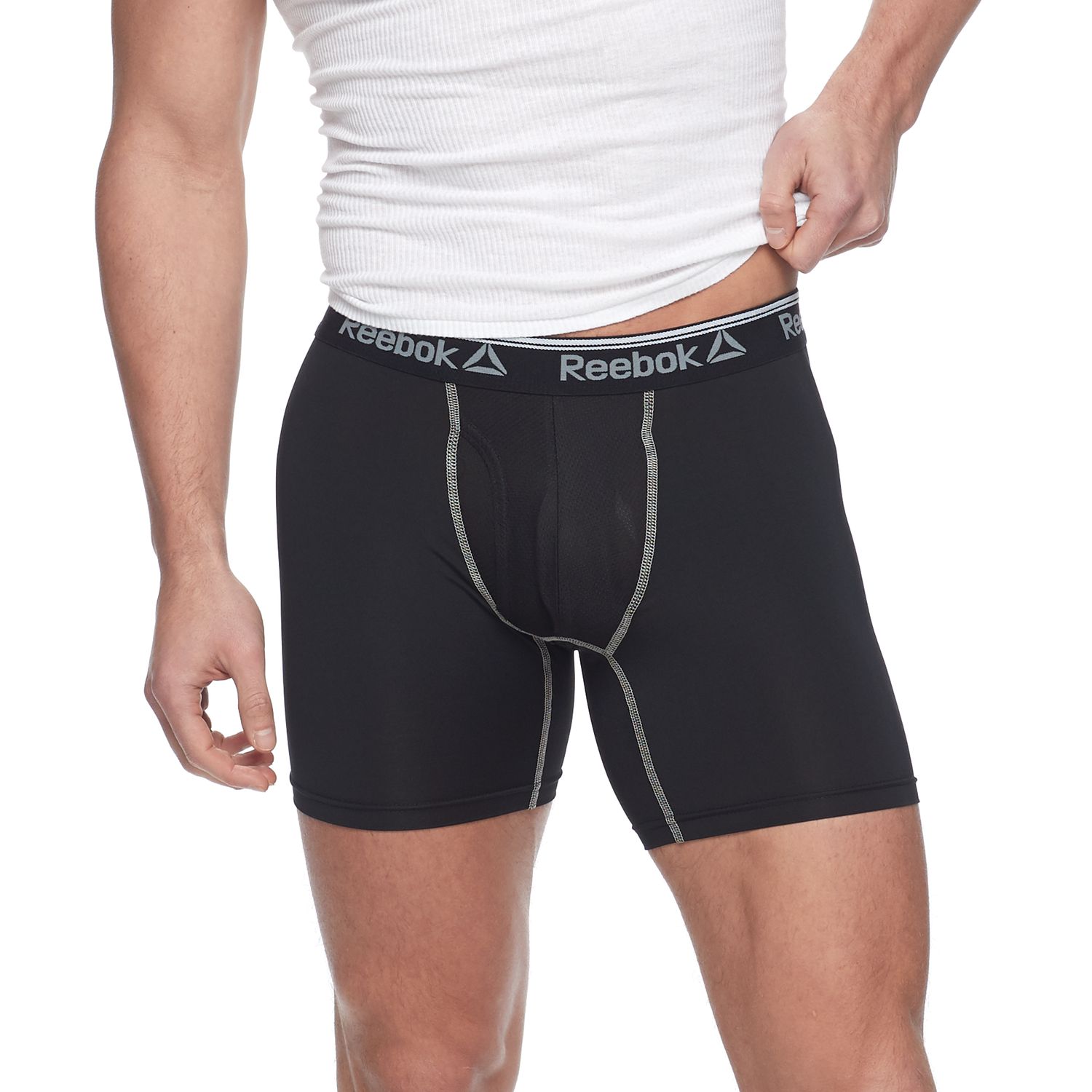 reebok performance long leg boxer briefs