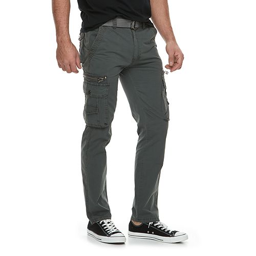 cargo belted pants