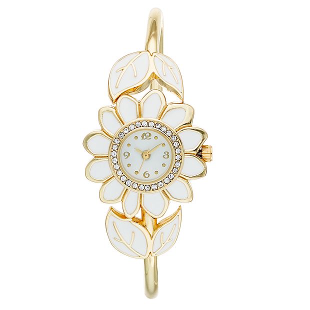 Women s Sunflower Bangle Watch