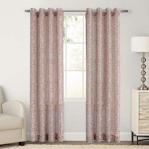 Sonoma Goods For Life 1 Panel Paisley Window Curtain