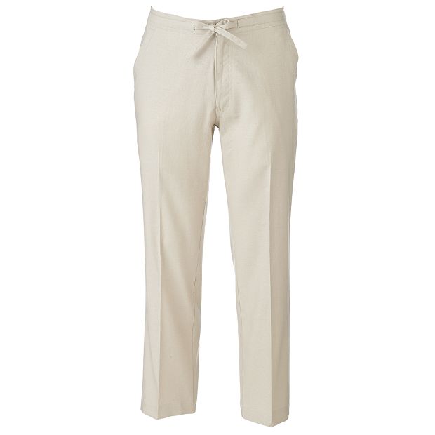 Big Tall Havanera Classic Fit Linen Blend 32 inch Inseam