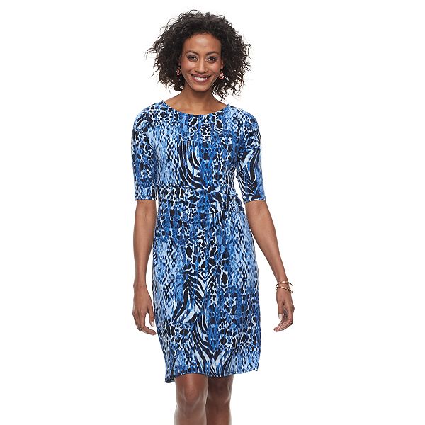 Women's Dana Buchman Faux-Wrap Dress