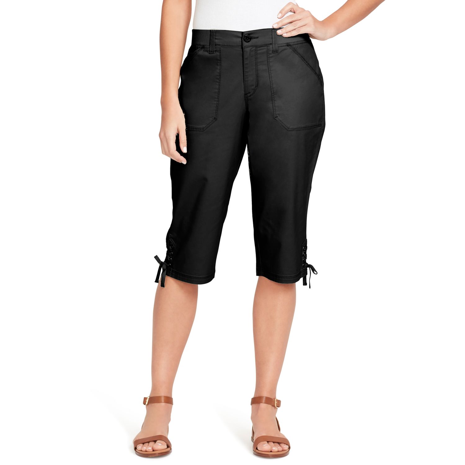 gloria vanderbilt casuals petite capris