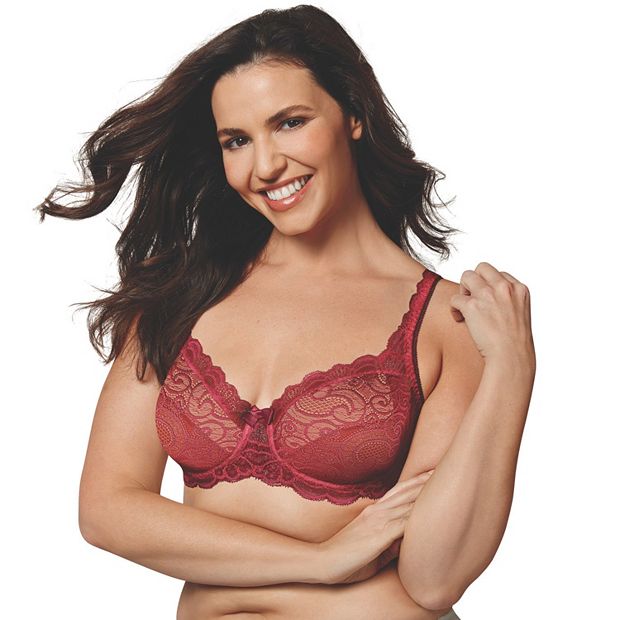 Women's Love My Curves Beautiful Lace Lift Underwire Bra, Style