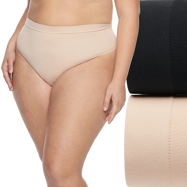 Women's Slimming Thong, 2 pack