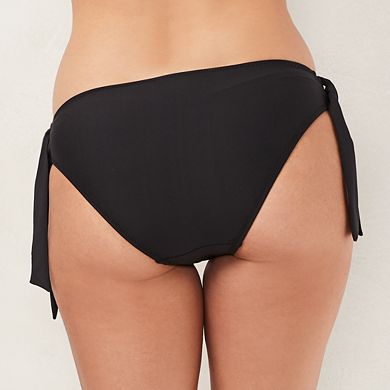 Women's LC Lauren Conrad Beach Shop Side-Tie Bikini Bottoms 