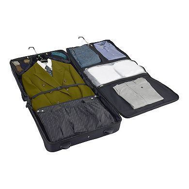 London Fog Buckingham Wheeled Garment Bag