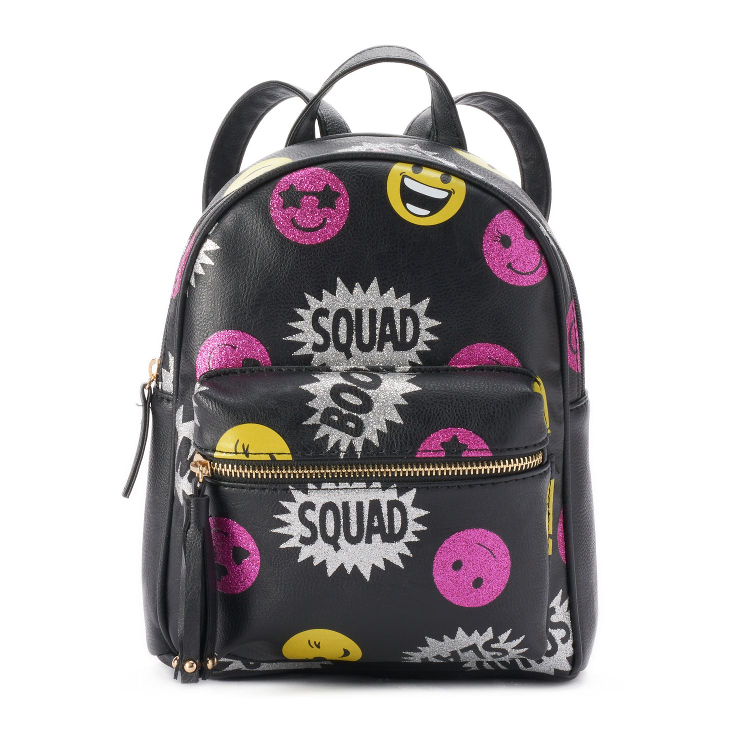 emoji mini backpack