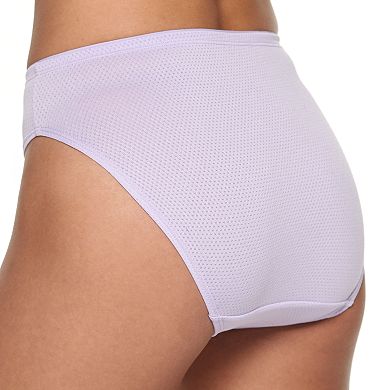 Women's Fruit of the Loom Signature 5-pack Breathable Micro Mesh Hi-Cut Panty 5DSBBHC