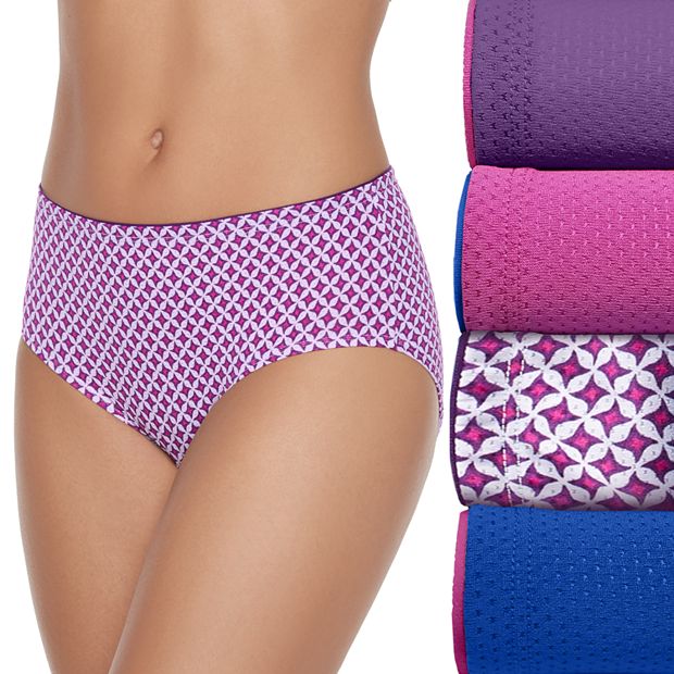 Women's Breathable Micro-Mesh Low-Rise Brief Underwear