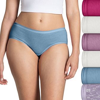 Women's Fruit of the Loom® Signature 6-pack Ultra Soft Hipster Panty Set 6DUSKHP