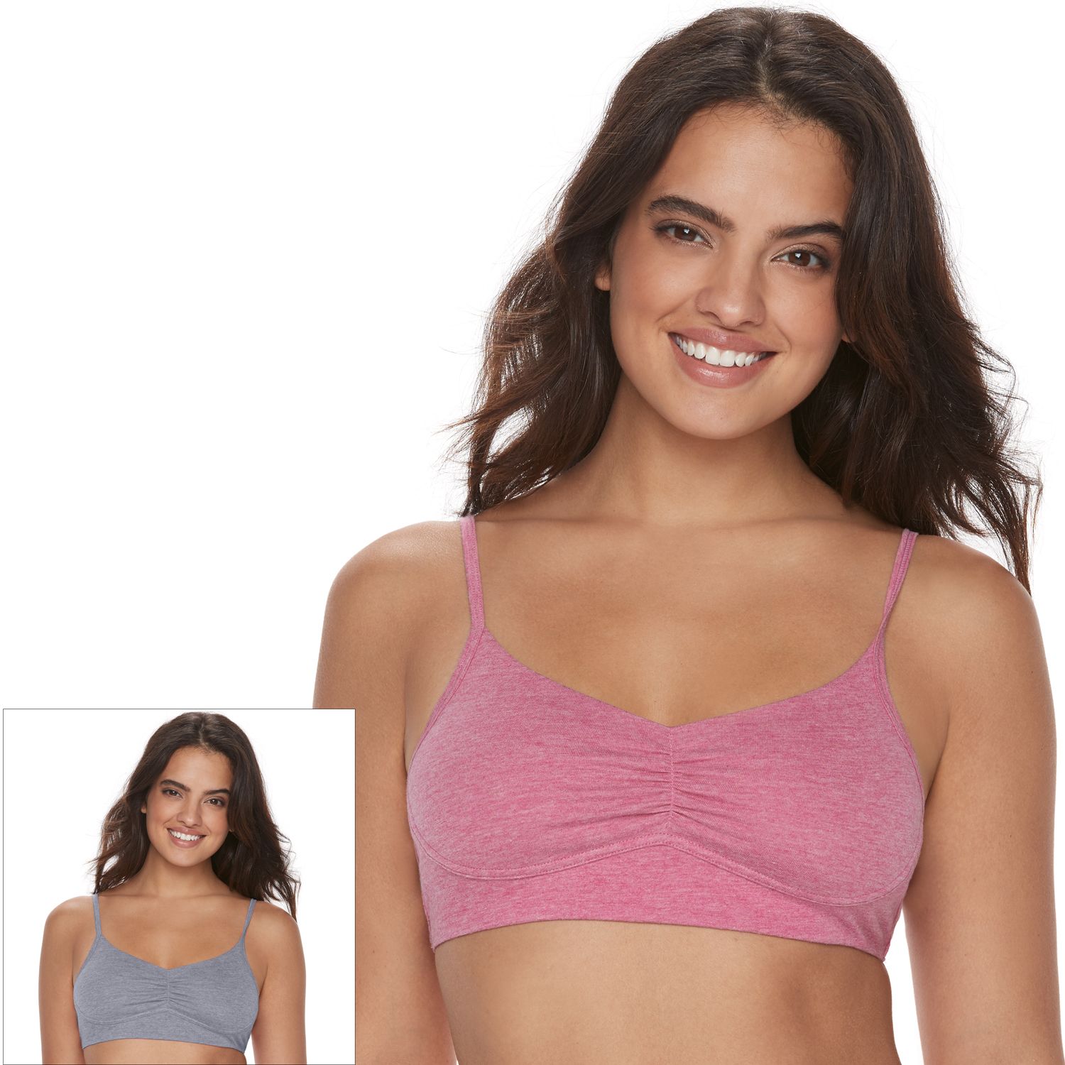 fruit of the loom bras 2 pack