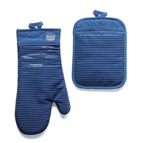 Food Network™ Silcone Oven Mitt & Pot Holder Set
