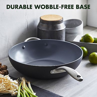 GreenPan Lima 12.5-in. Ceramic Nonstick Wok