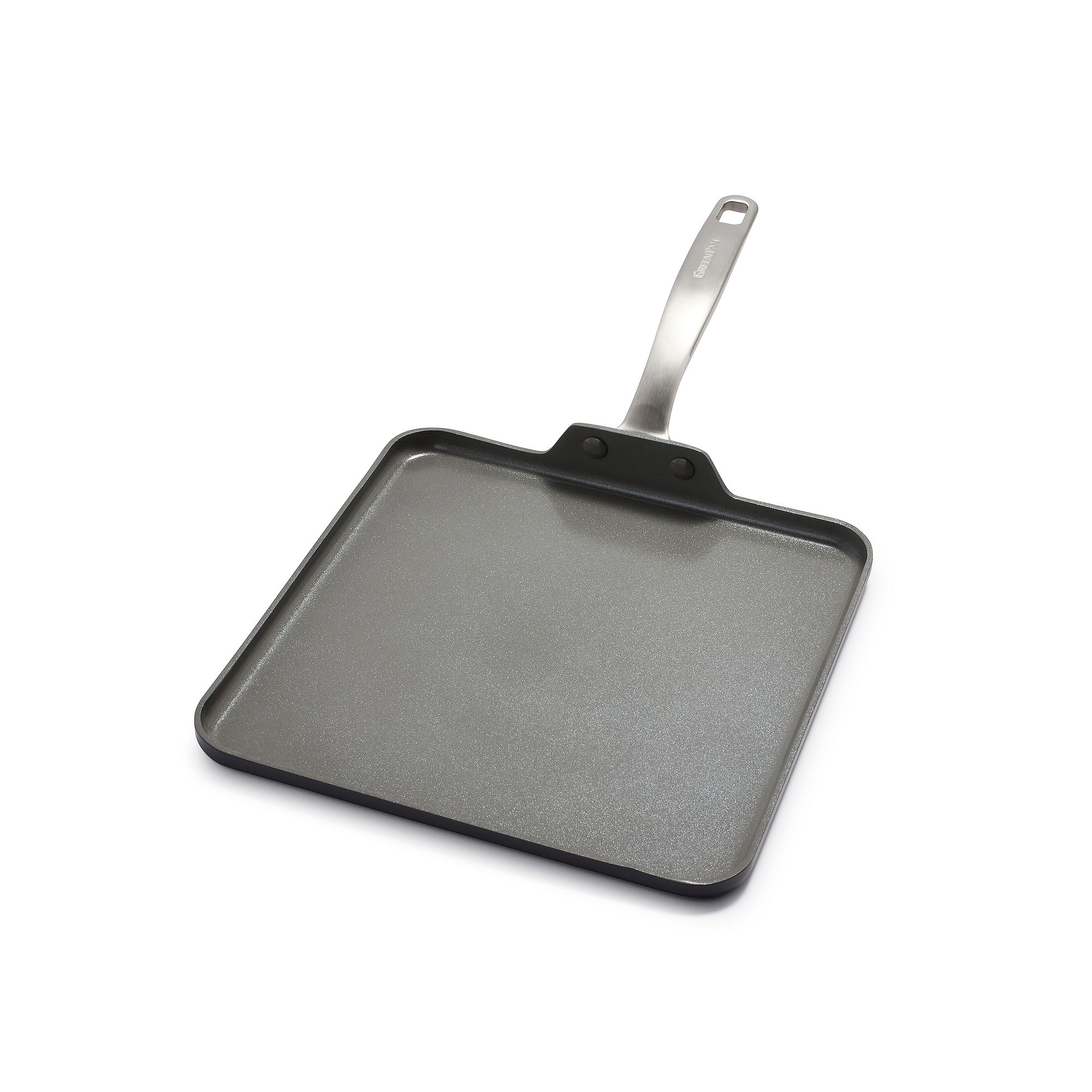 GreenPan Chatham 11-in. Square Griddle, Gray