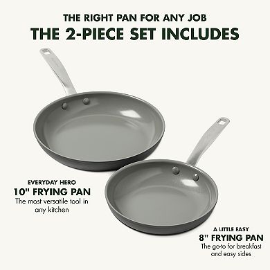 GreenPan Chatham Nonstick Frypan Set