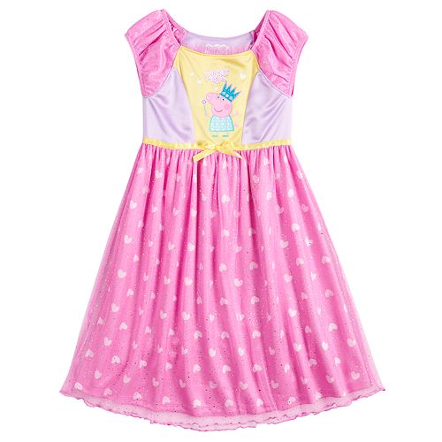 Toddler Girl Peppa Pig Fantasy Nightgown