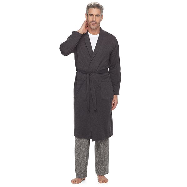 Men's Croft & Barrow® True Comfort Lightweight Knit Robe