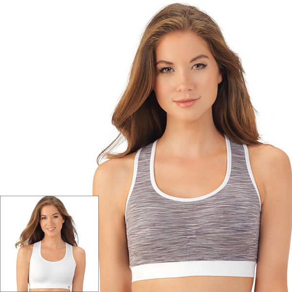 Lily of France Reversible Medium Impact Sports Bra 