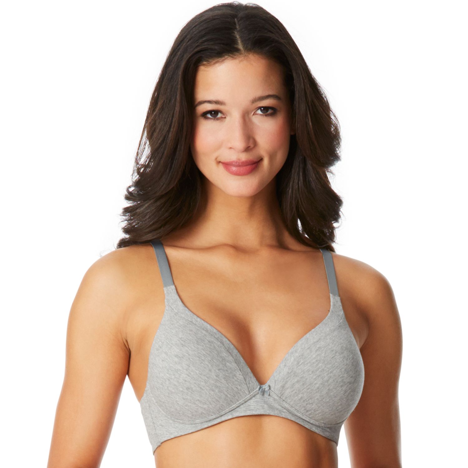 warner's invisible bliss cotton wireless bra