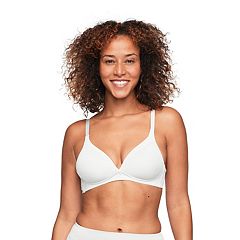 Warner's Women's Blissful Benefits Back-Smoothing Comfort Wireless Lift  T-Shirt Bra W4013, White, 34B : : Clothing, Shoes & Accessories