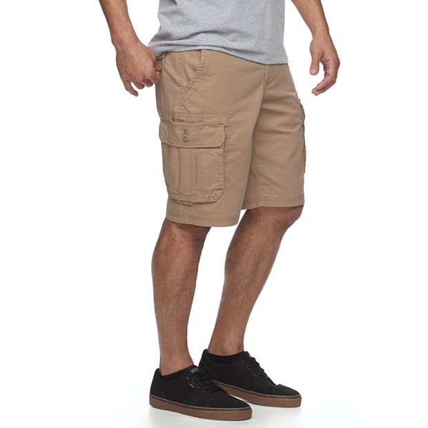 【HI FI FNK】Rua Pigment Cargo Shorts HI FI FNK】Rua Pigment Cargo Shorts Men's Nylon cargo shorts