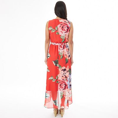 Women s Apt. 9 Smocked High Low Maxi Dress