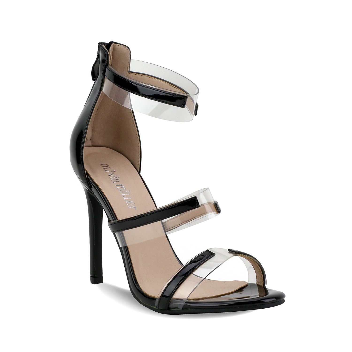 lucite heels size 11