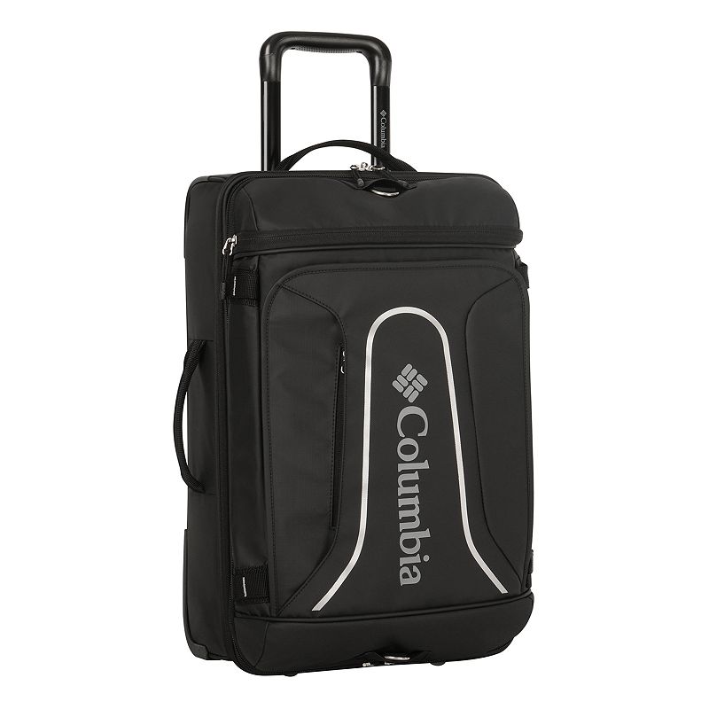 Columbia Northern Range Wheeled Luggage with Removable Duffel Bag, Black, 2