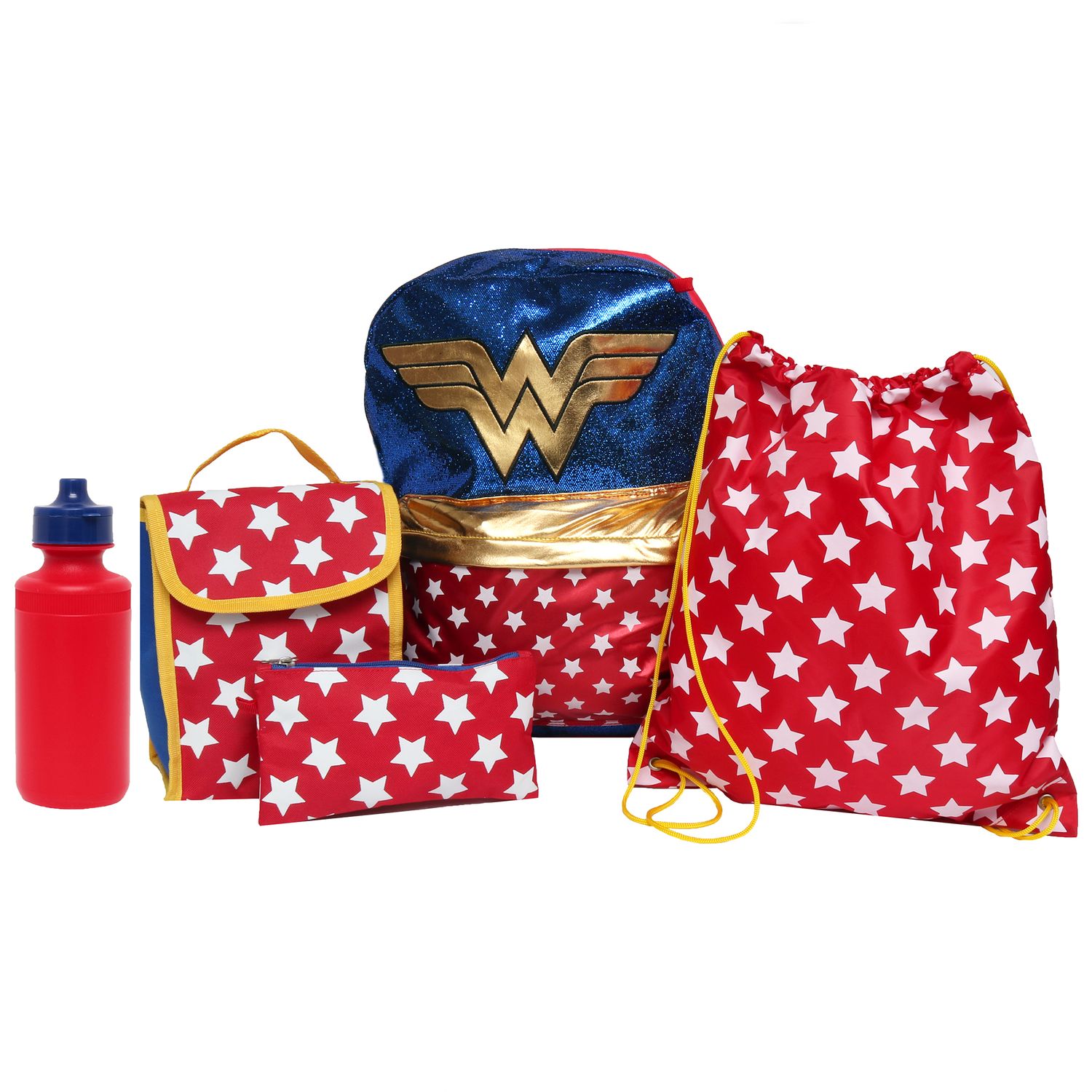 lunch tote with water bottle