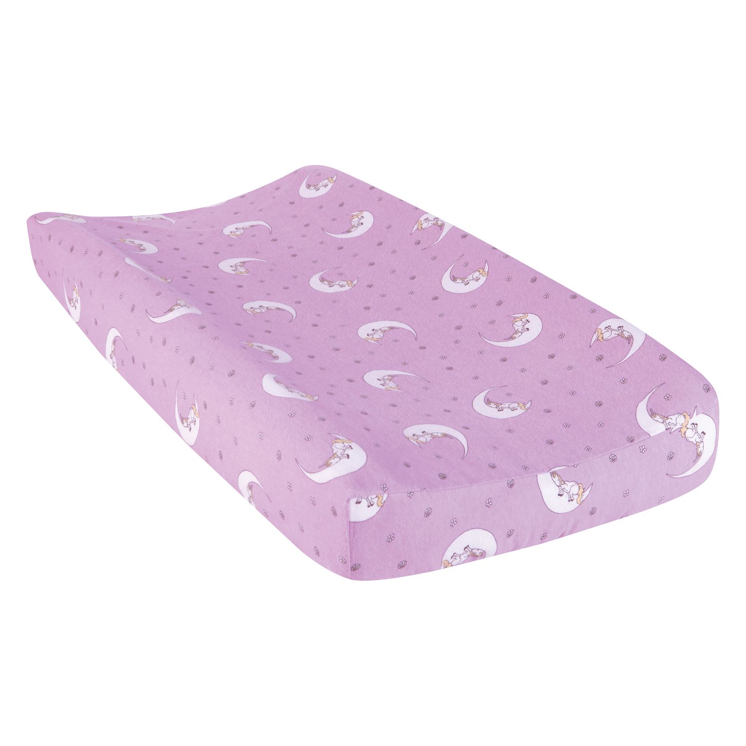 purple changing pad cover