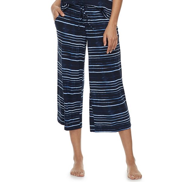 Women's Sonoma Goods For Life® Printed Crop Pajama Pants