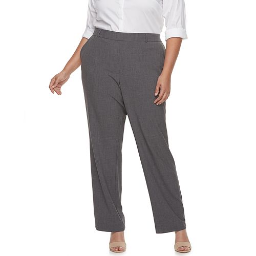 plus size straight leg joggers